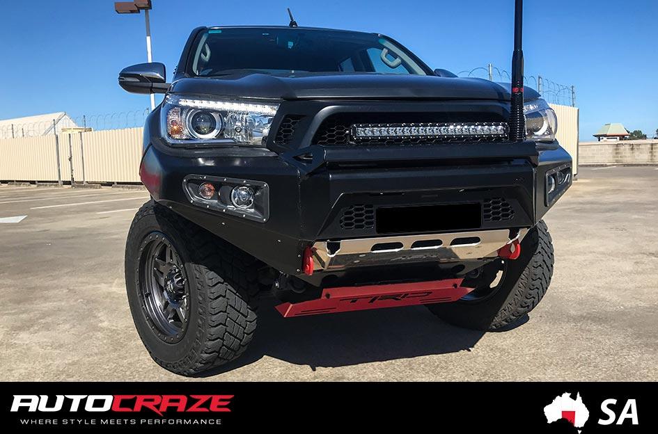 TOYOTA HILUX N80 4WD ANZA MATTE ANTHRACITE WITH BLACK RING